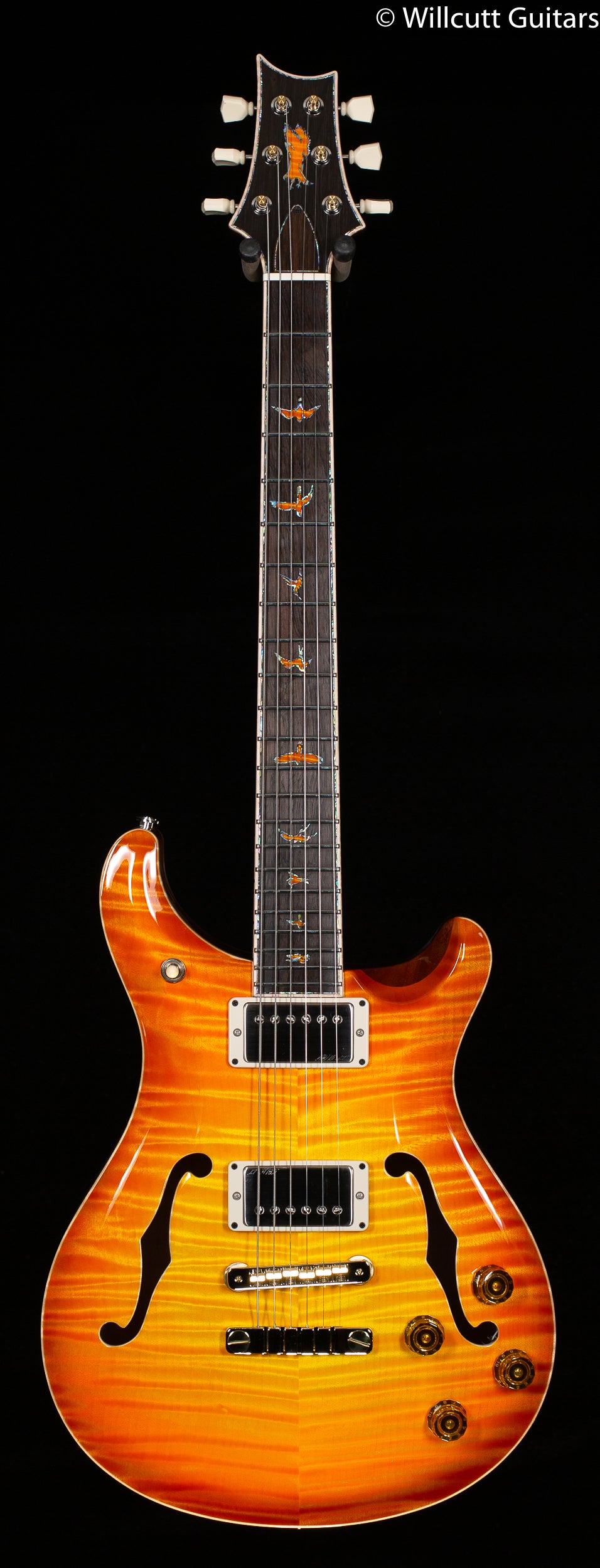 PRS Private Stock #9407 McCarty 594 Archtop II Citrus Glow Smokeburst