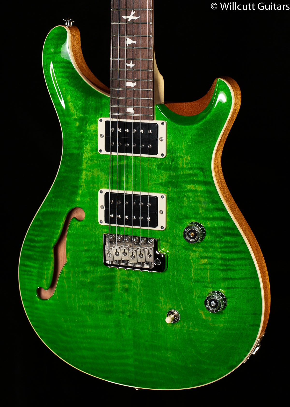 2021 PRS CE 24 Semi-Hollow Eriza Verde (677)