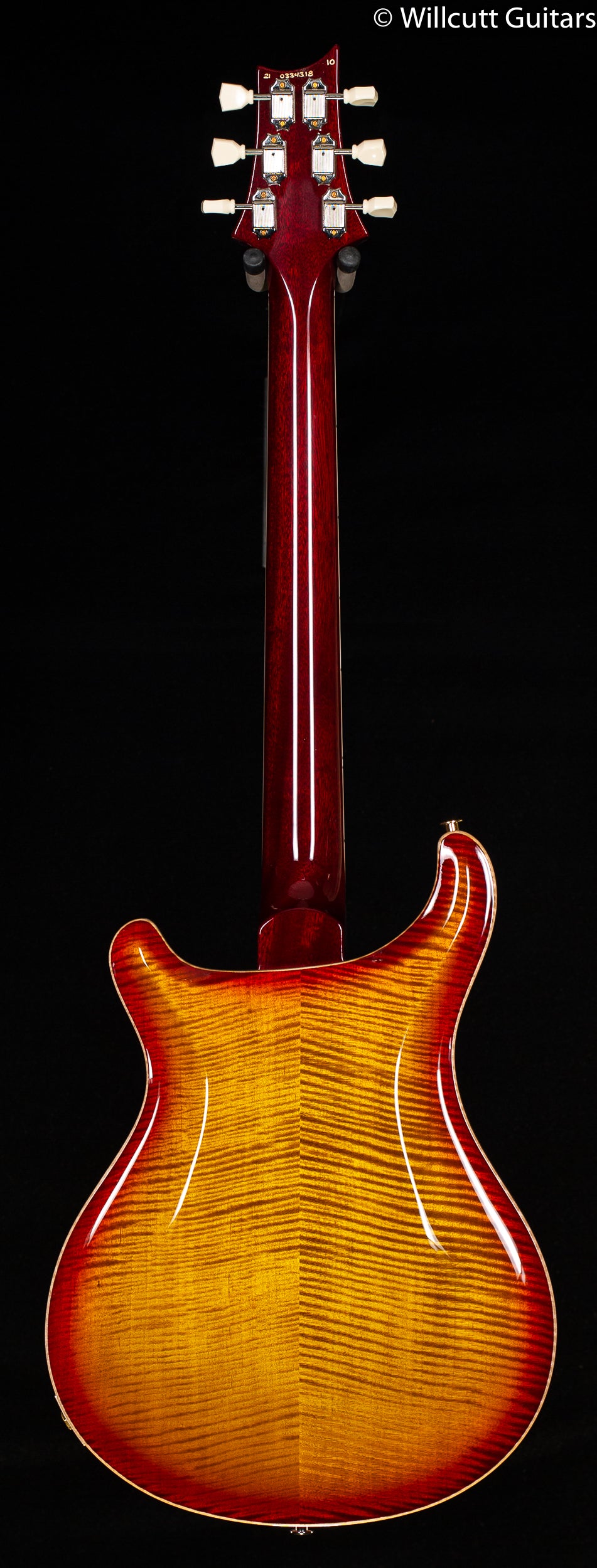 PRS McCarty 594 Hollowbody II Dark Cherry Sunburst 10 Top