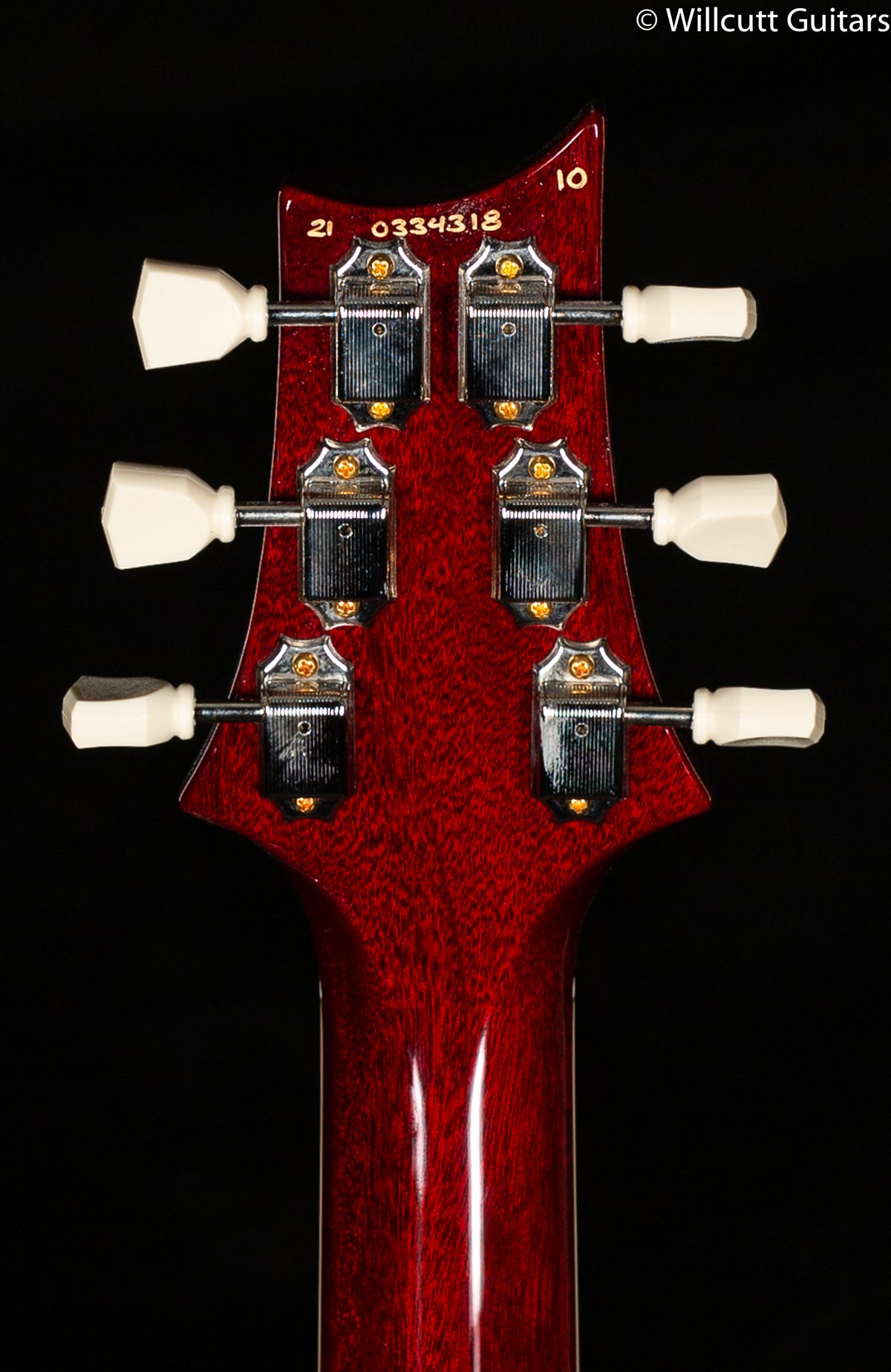 PRS McCarty 594 Hollowbody II Dark Cherry Sunburst 10 Top