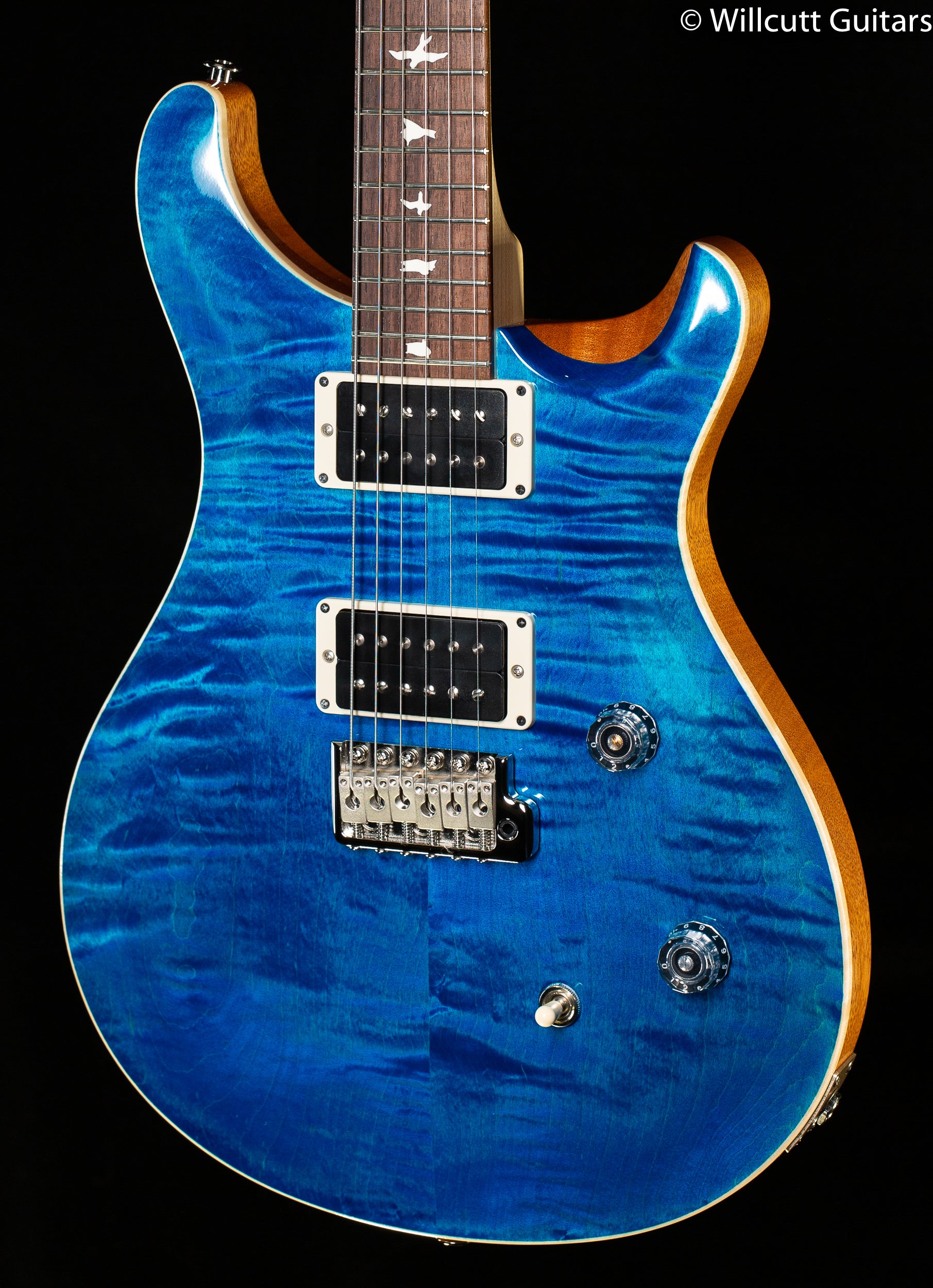 2021 PRS CE 24 Blue Matteo - Willcutt Guitars