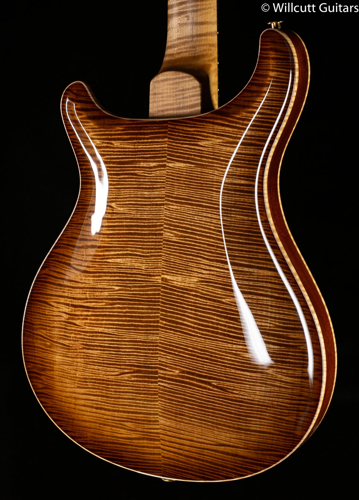 PRS Hollowbody II Piezo Wood Library Edition Copperhead Burst