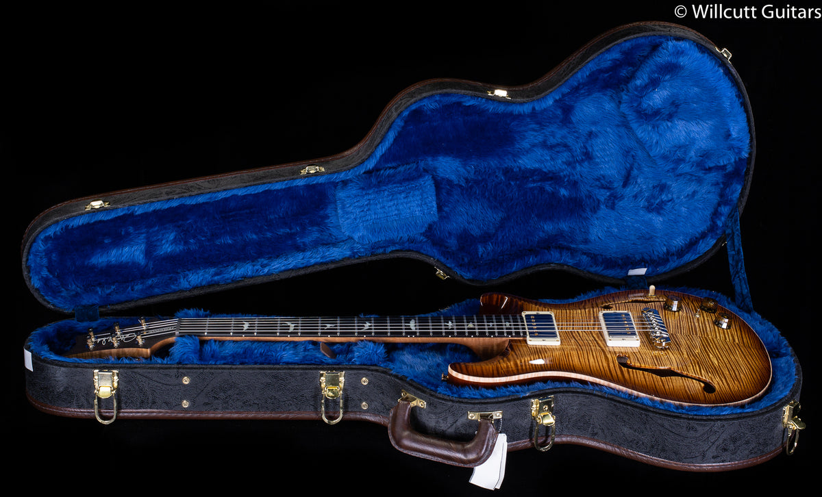 PRS Hollowbody II Piezo Wood Library Edition Copperhead Burst