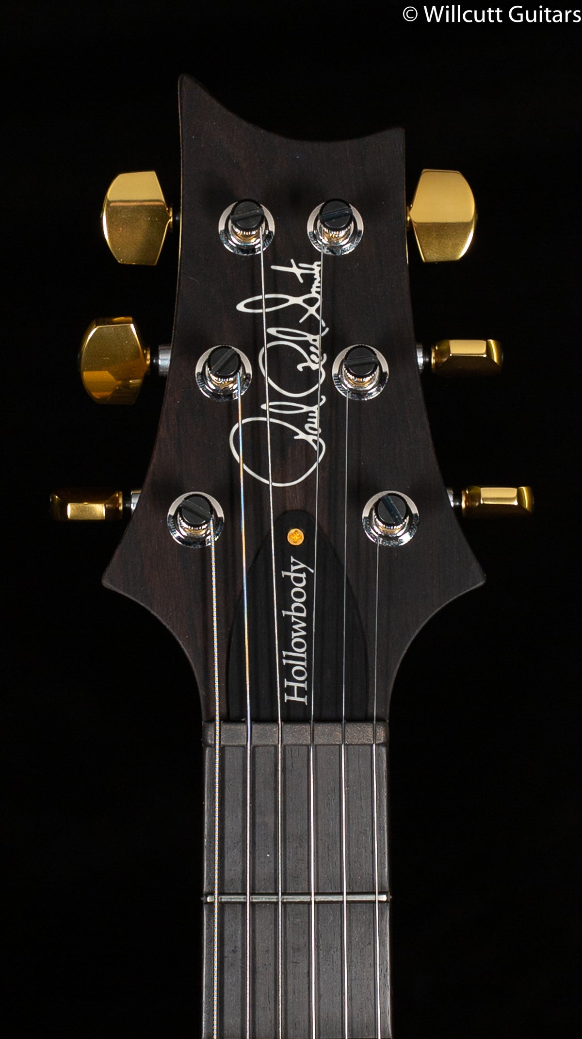 PRS Hollowbody II Piezo Wood Library Edition Dark Cherry Burst