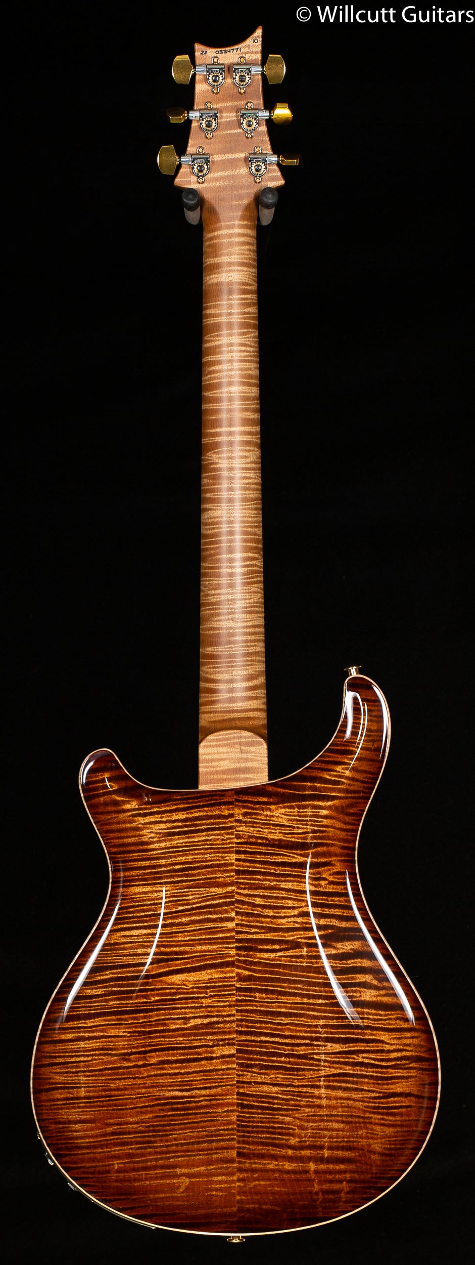 PRS Hollowbody II Piezo Wood Library Edition Copperhead Burst