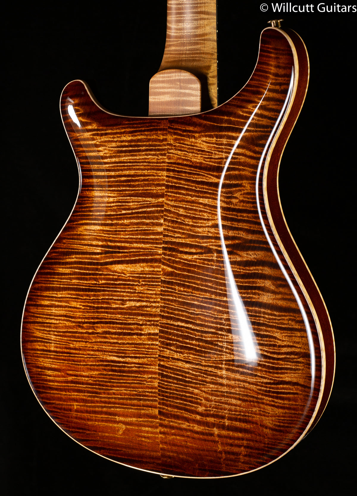 PRS Hollowbody II Piezo Wood Library Edition Copperhead Burst