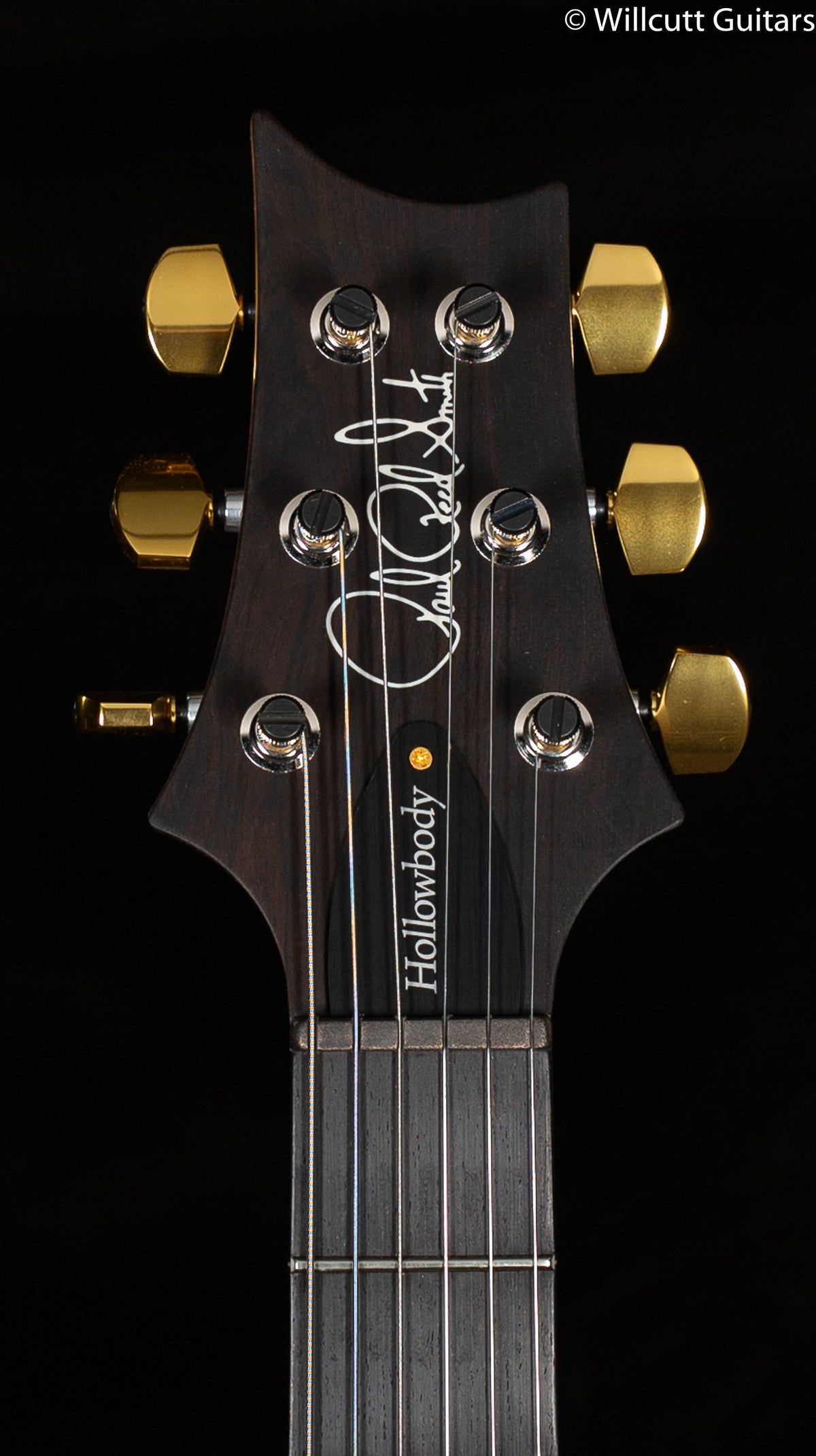 PRS Hollowbody II Piezo Wood Library Edition Dark Cherry Burst