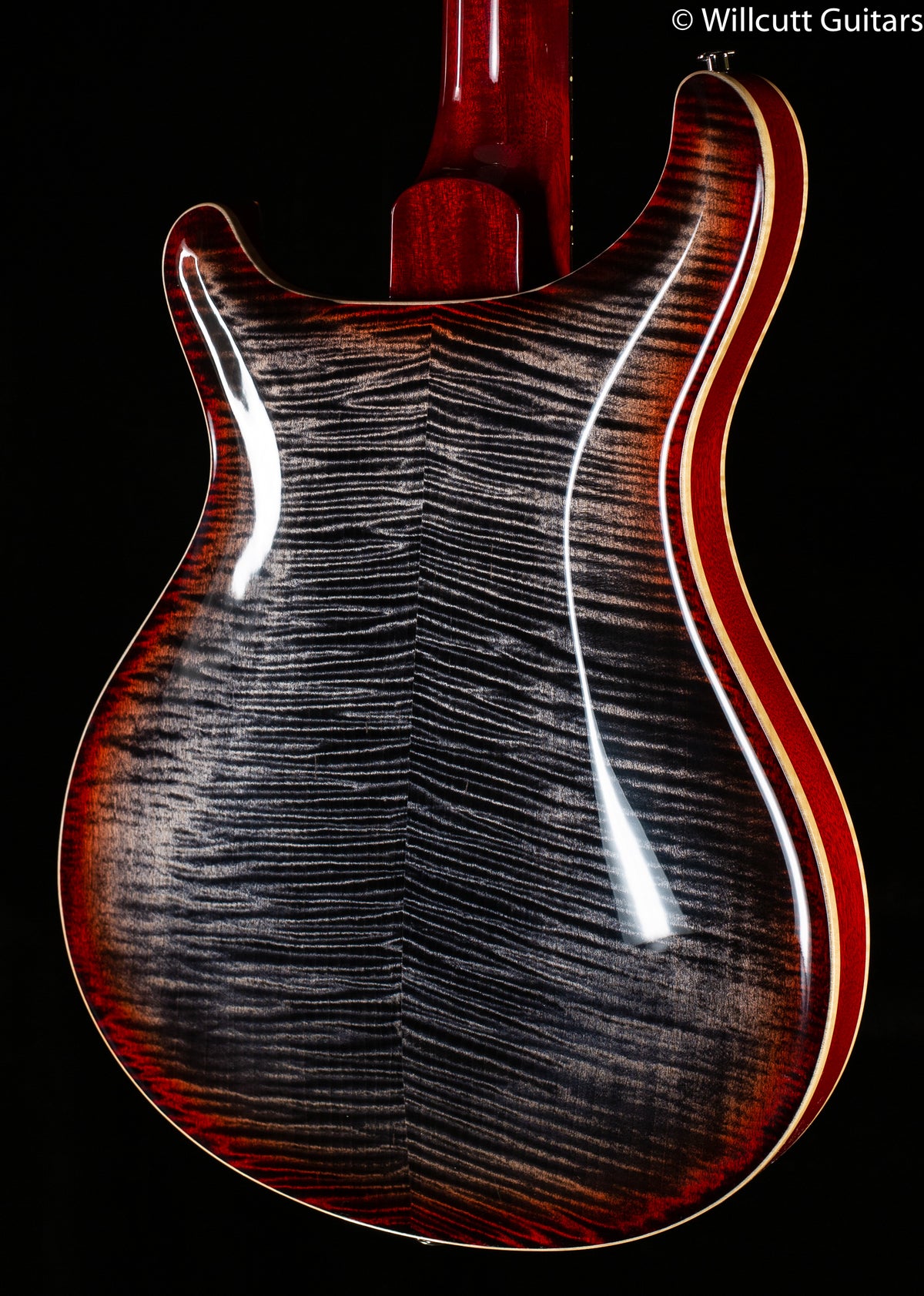 PRS Hollowbody II Piezo Charcoal Cherry Burst