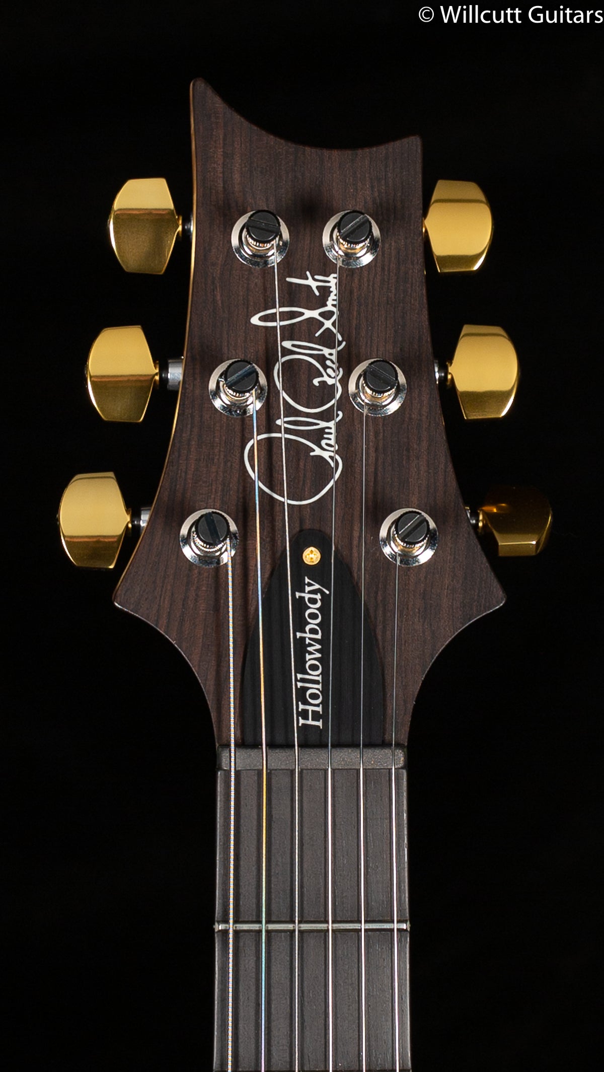 PRS Hollowbody II Piezo Wood Library Edition Grey Black Fade