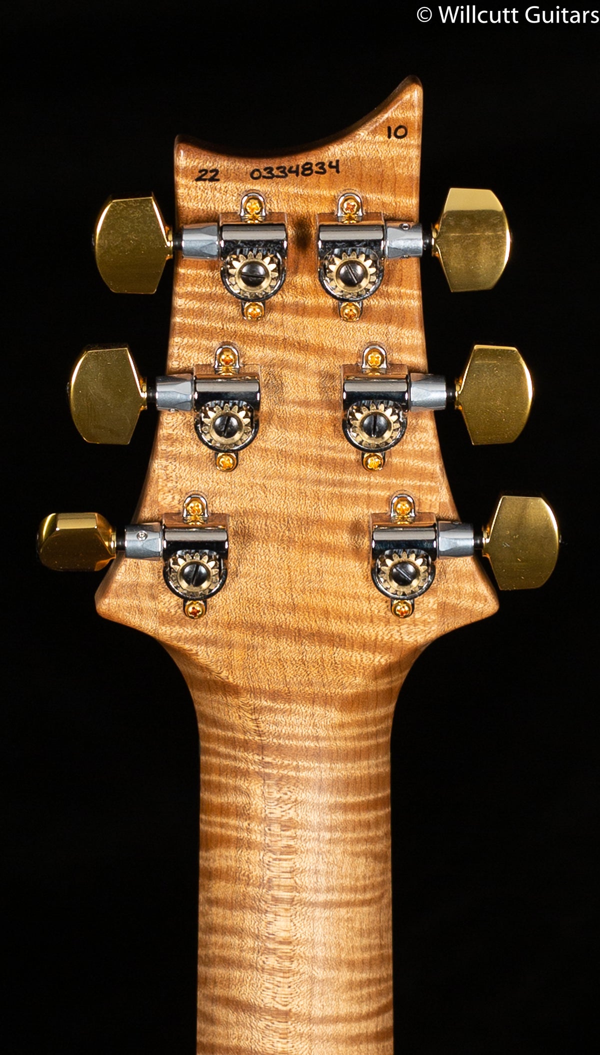 PRS Hollowbody II Piezo Wood Library Edition Grey Black Fade