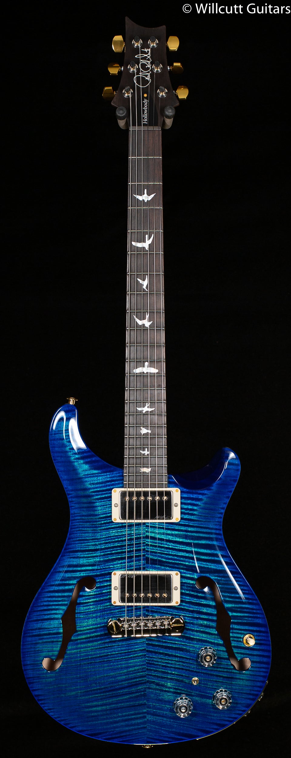 PRS Hollowbody II Piezo Wood Library Edition Custom Color 10 Top (835)