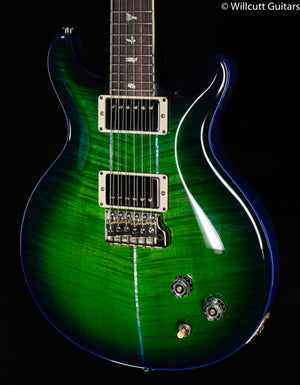 PRS Santana Retro Emerald Burst Blue Binding Custom Color