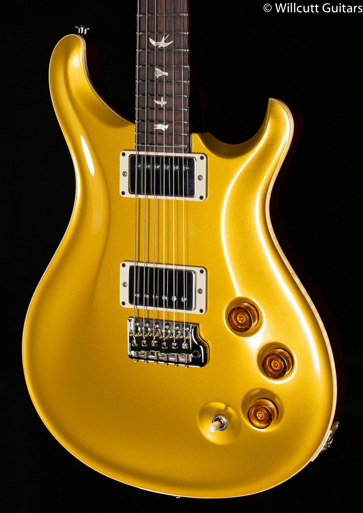 PRS DGT Gold Top Birds