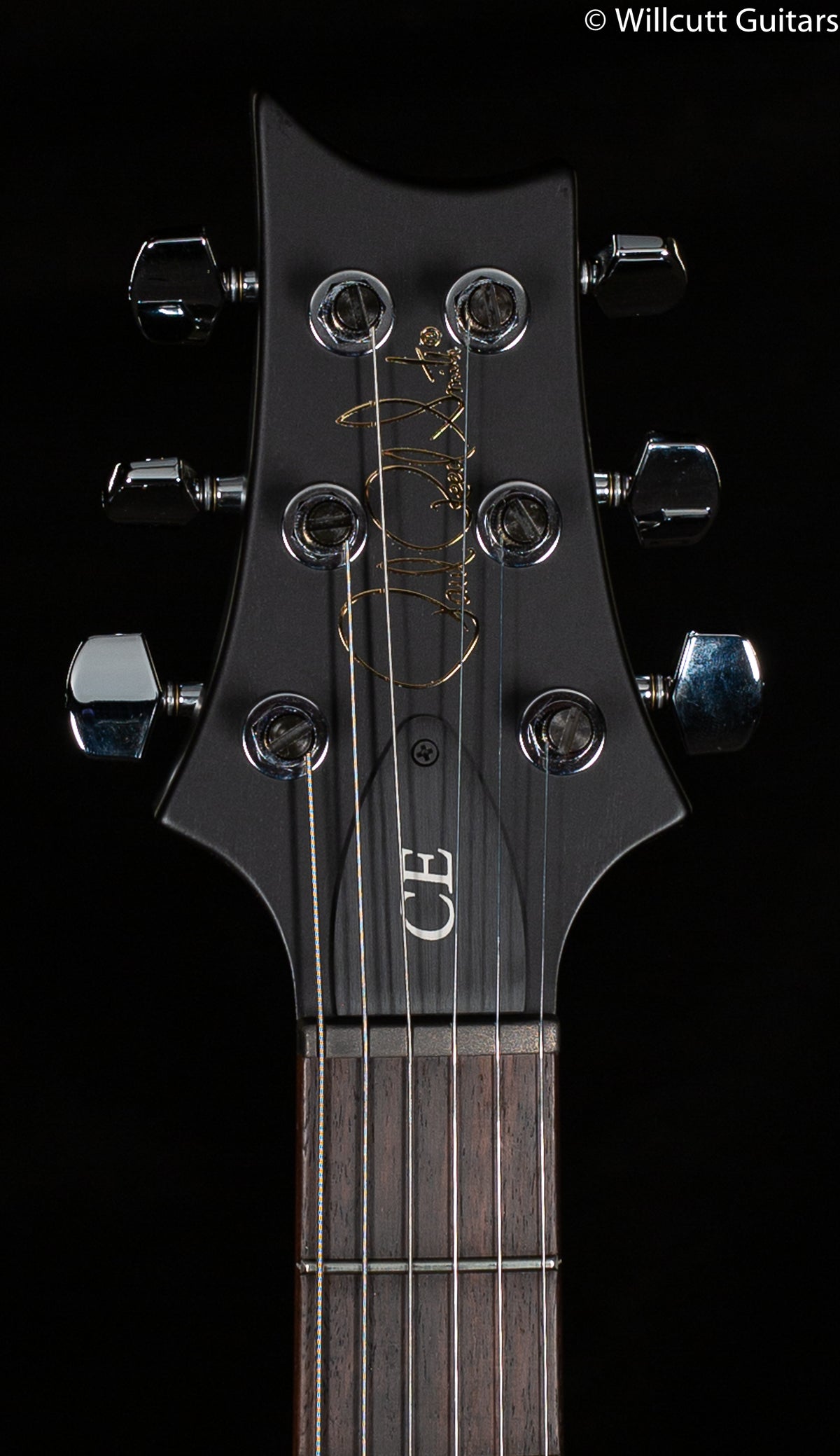PRS CE24 Black Satin Black Neck