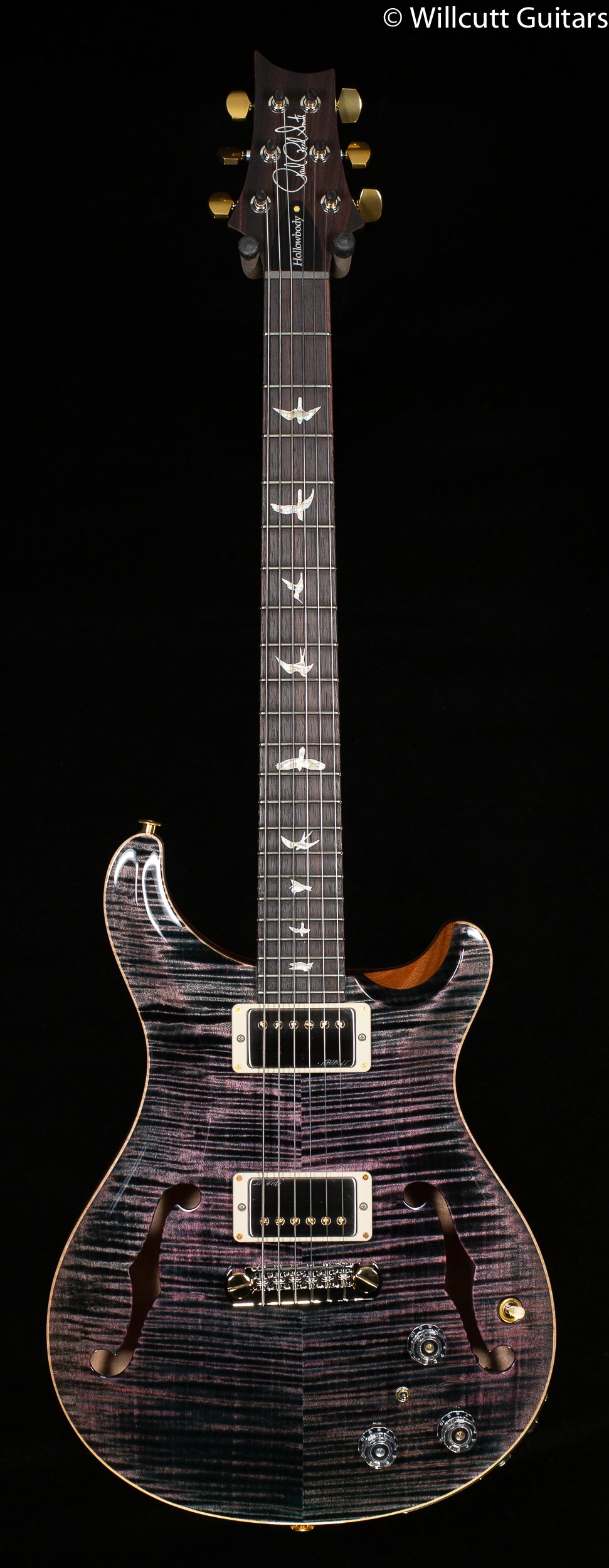 2022 PRS Hollowbody II Piezo Purple Iris 10 Top