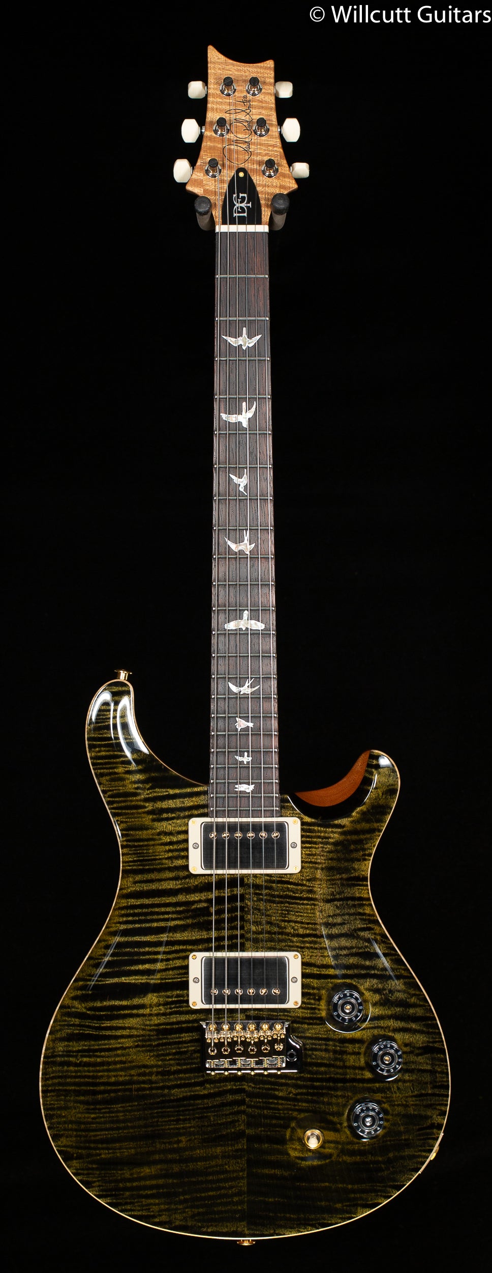PRS Wood Library DGT Obsidian Roasted Maple