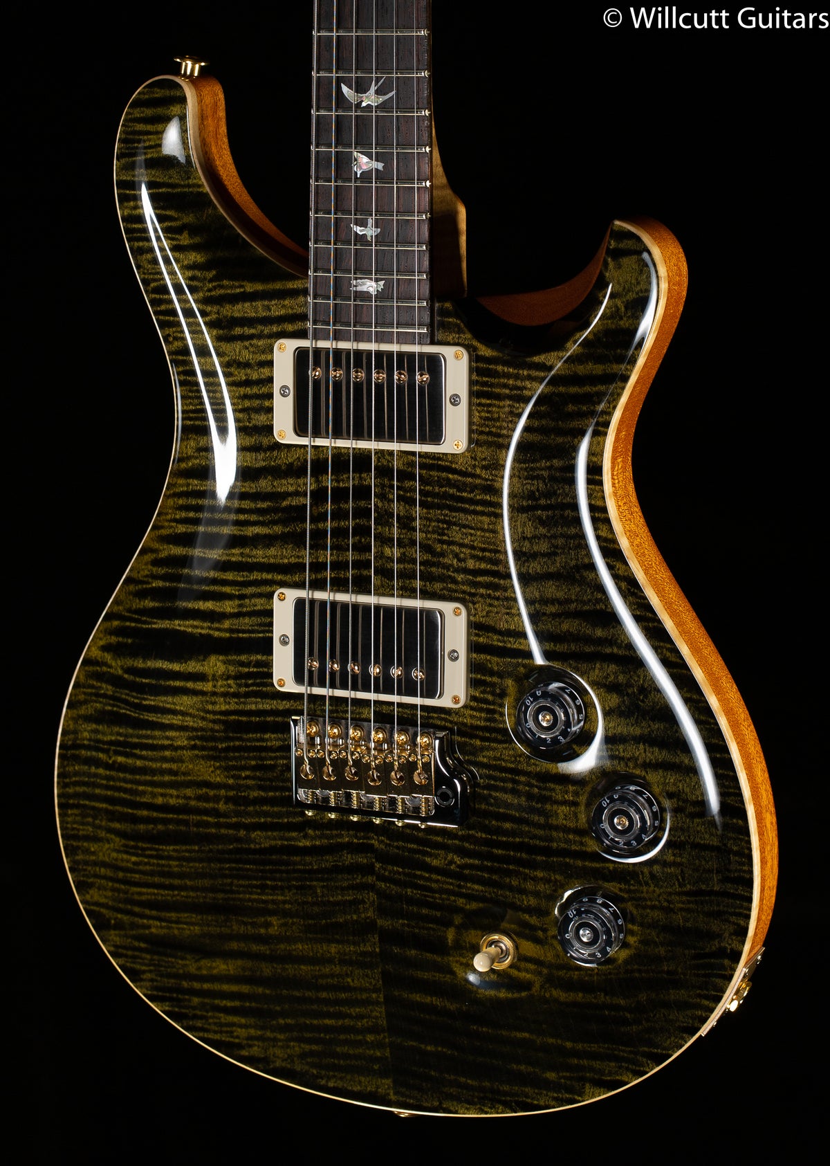 PRS Wood Library DGT Obsidian Roasted Maple