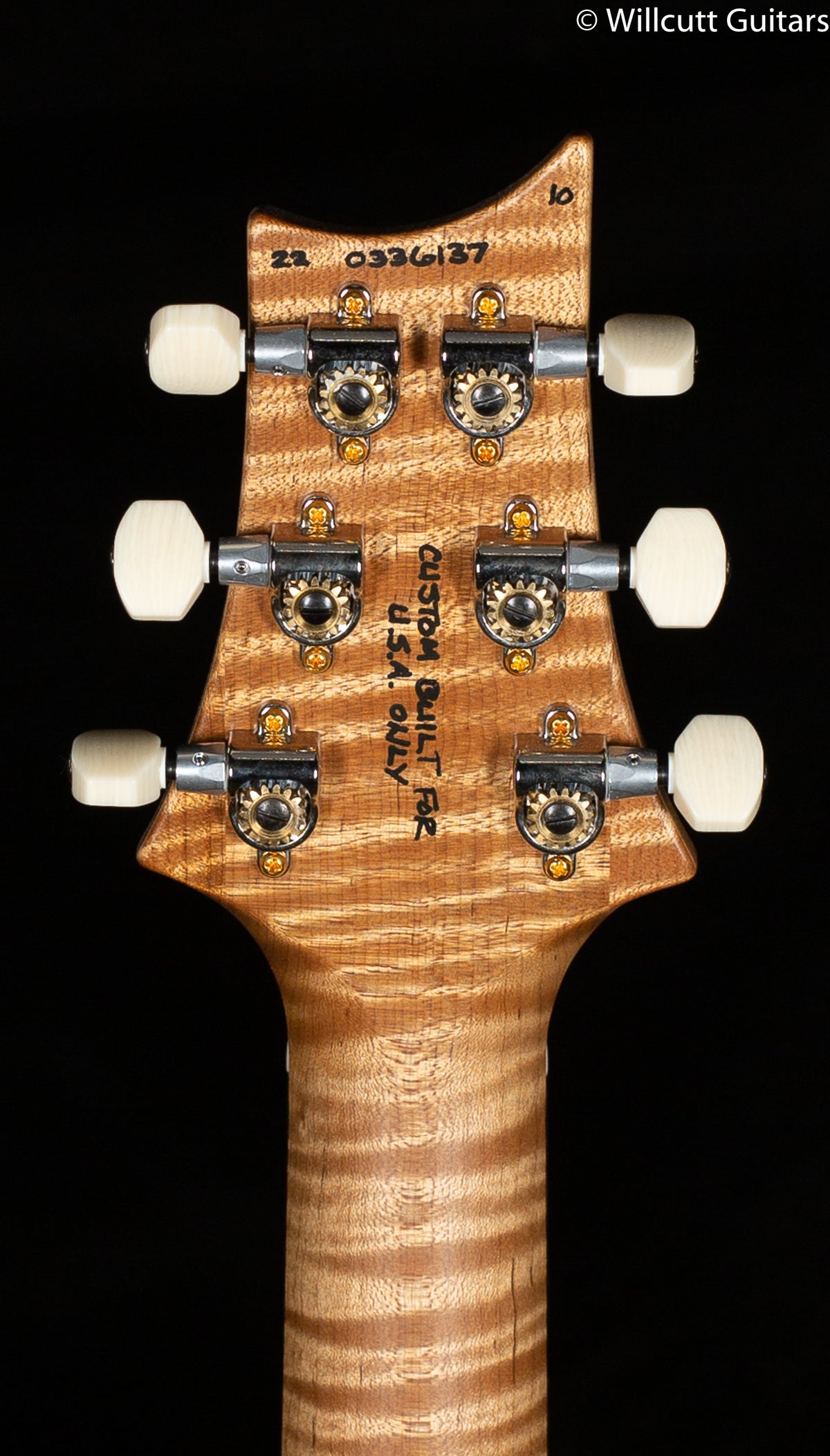 PRS Wood Library DGT Obsidian Roasted Maple