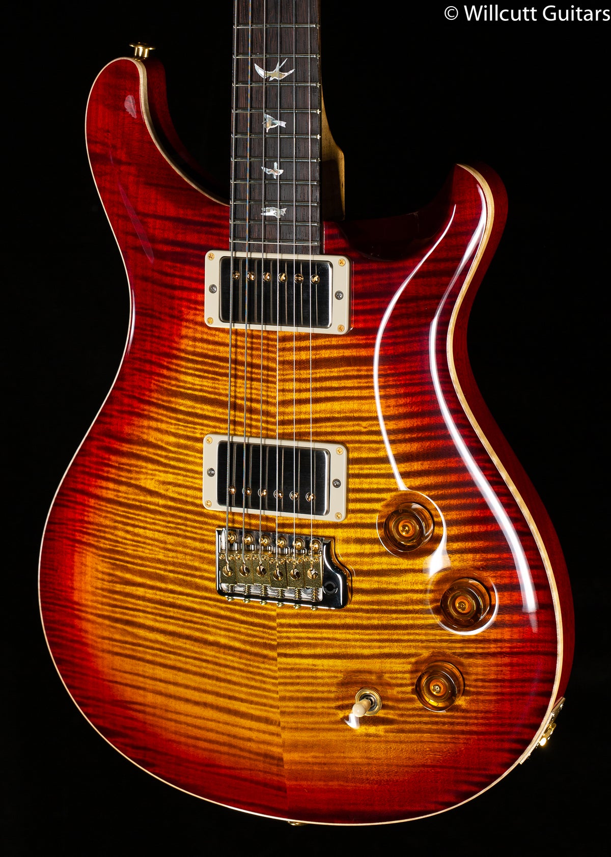 PRS Wood Library DGT Dark Cherry Sunburst