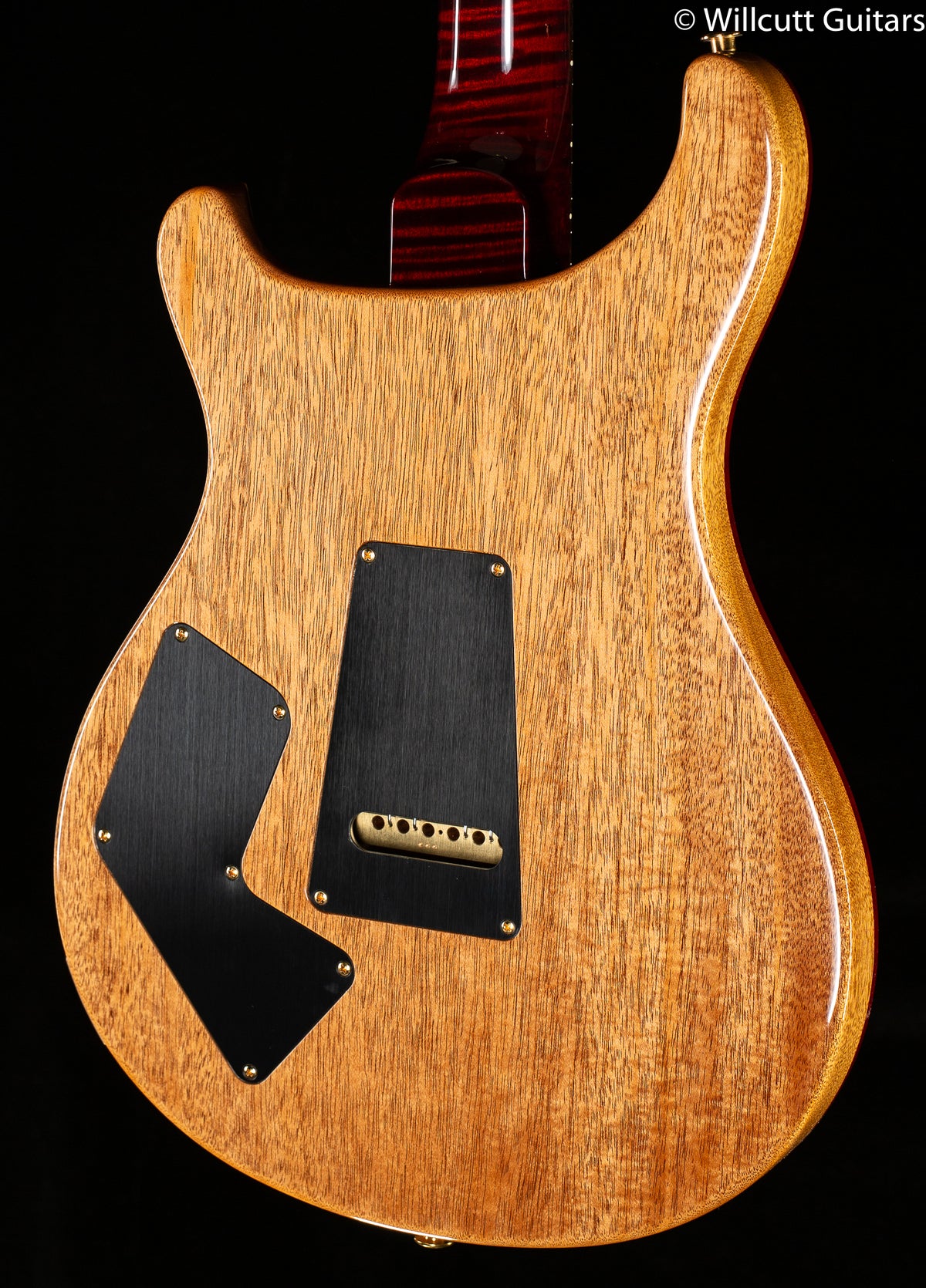 PRS Wood Library Modern Eagle V Red Tiger Smokeburst Stained Flame Maple Neck