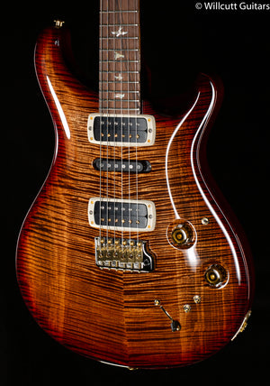 PRS Wood Library Modern Eagle V Custom Color Copperhead Wrap Burst Stained Flame Maple Neck