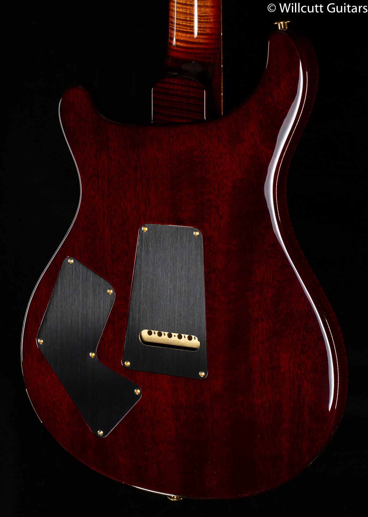 PRS Wood Library Modern Eagle V Custom Color Copperhead Wrap Burst Stained Flame Maple Neck