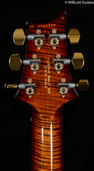 PRS Wood Library Modern Eagle V Custom Color Copperhead Wrap Burst Stained Flame Maple Neck