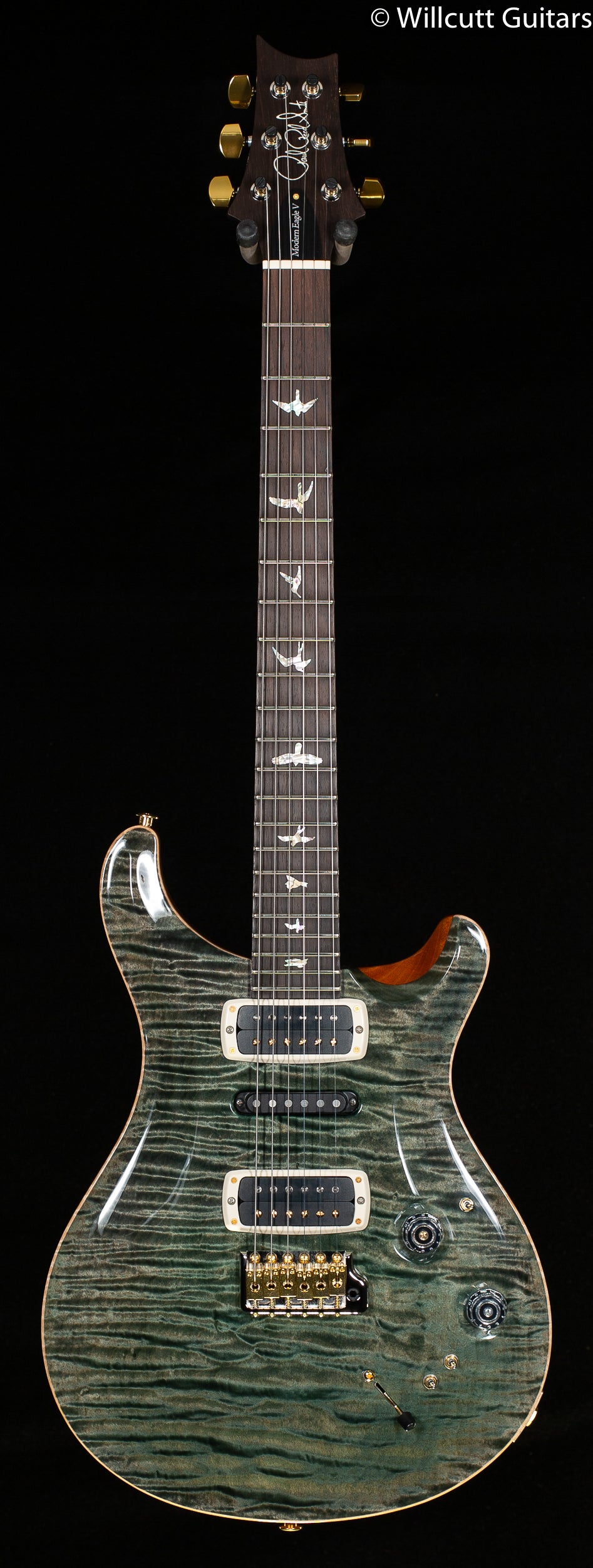 PRS Modern Eagle V Wood Library Edition Artist One-Piece Quilt