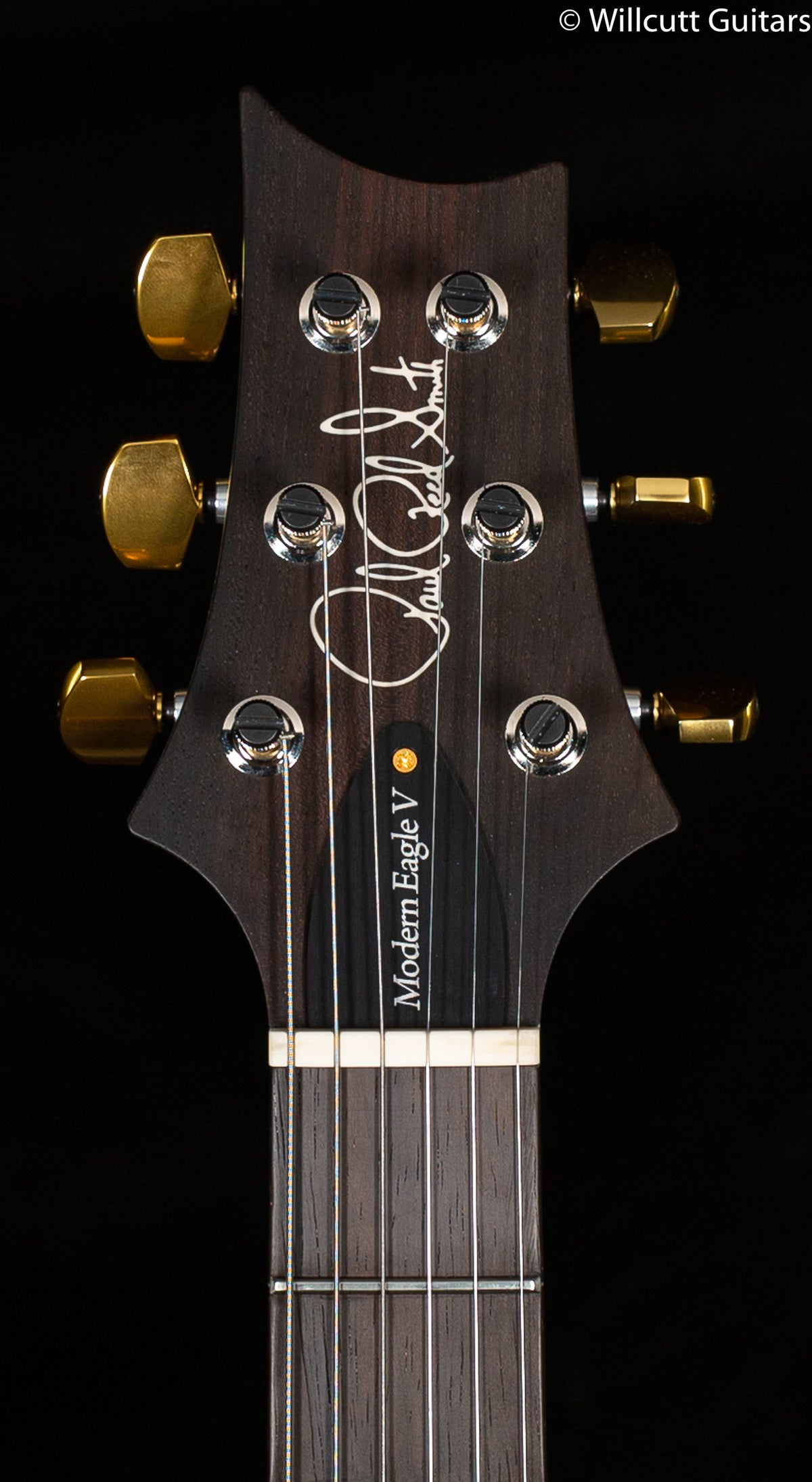 PRS Modern Eagle V Wood Library Edition Artist Quilt Copperhead