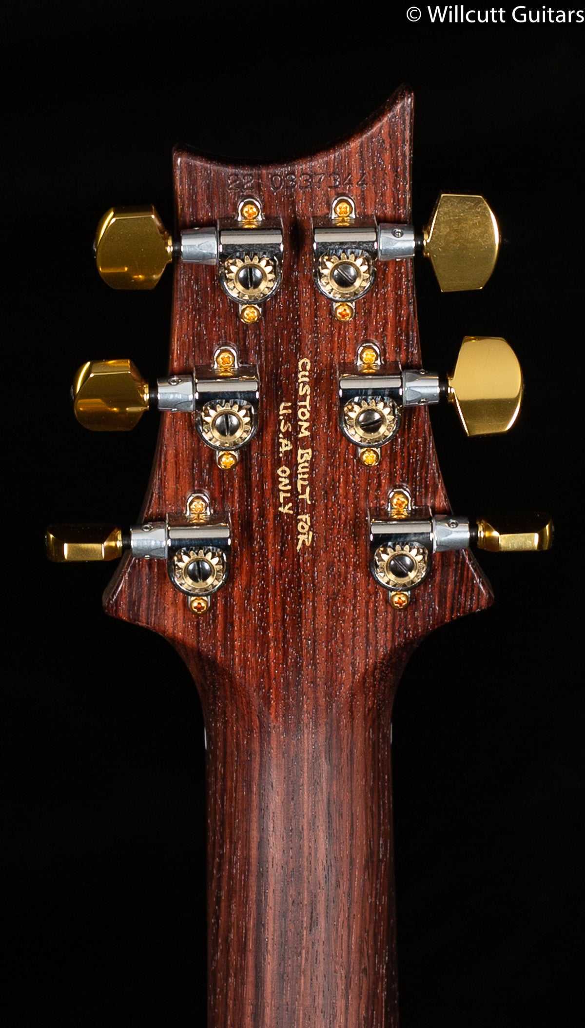 PRS Modern Eagle V Wood Library Edition Artist Quilt Copperhead