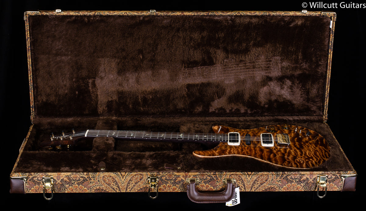 PRS Modern Eagle V Wood Library Edition Artist Quilt Copperhead
