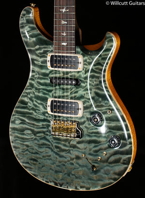 PRS Modern Eagle V Wood Library Edition Artist One-Piece Quilt Trampas Green