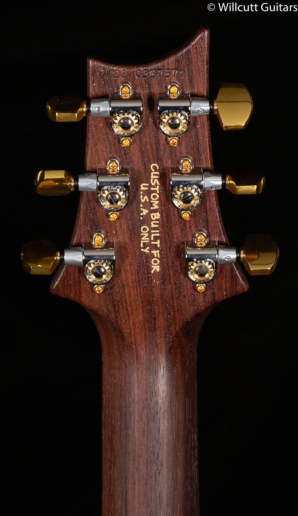 PRS Modern Eagle V Wood Library Edition Artist Quilt Faded Whale Blue