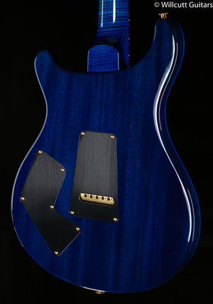 PRS Wood Library Modern Eagle V Custom Color River Blue Stained Flame Maple Neck (680)