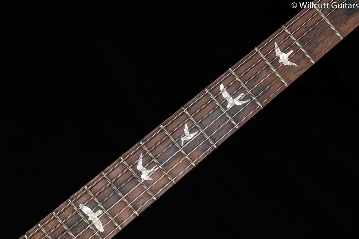 PRS Wood Library Modern Eagle V Black Gold Wraparound Burst Stained Flame Maple Neck