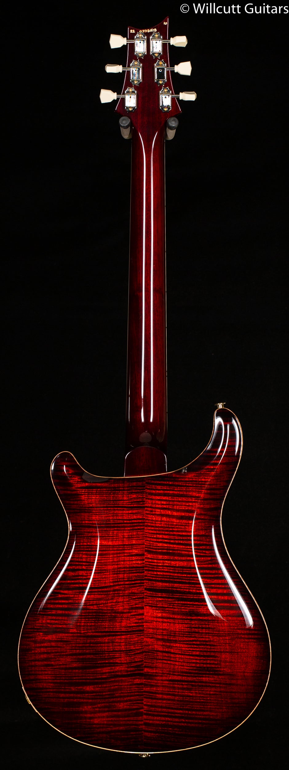 PRS McCarty 594 Hollowbody II 10 Top Fire Red Burst (518)