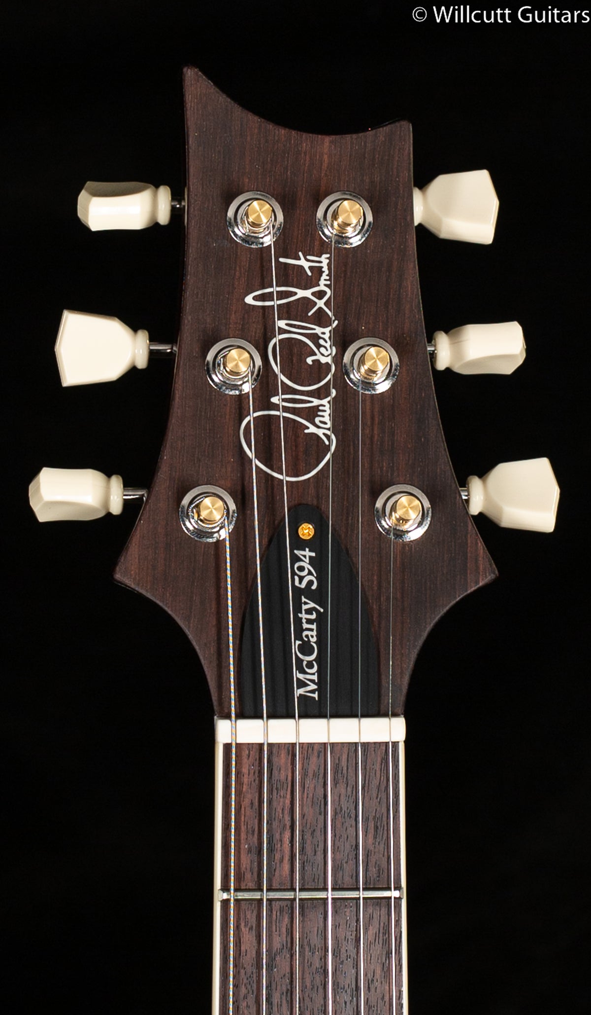 PRS McCarty 594 Hollowbody II 10 Top Fire Red Burst (518)
