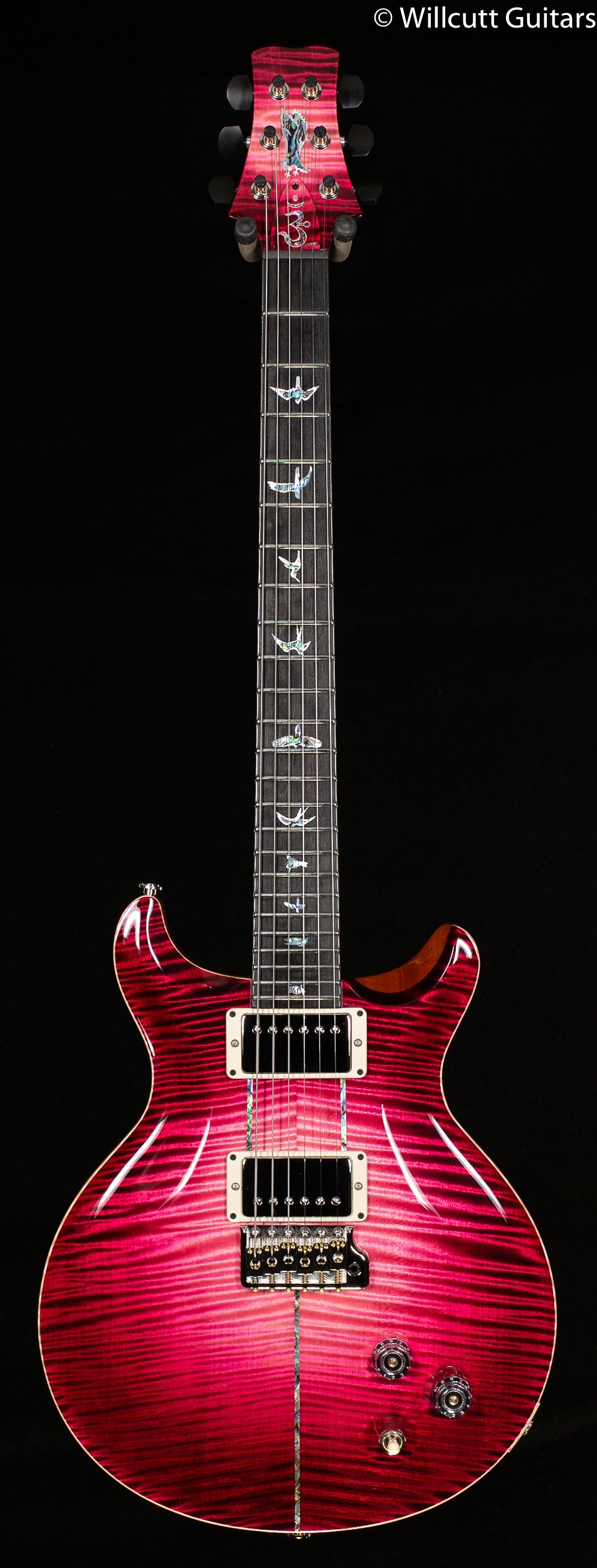 PRS Private Stock #9451 Santana II - Raspberry Glow - Willcutt Guitars