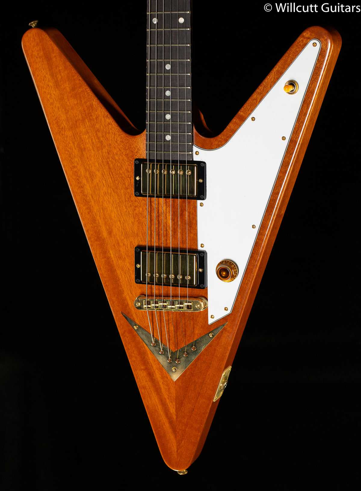 2007 NOS Gibson USA Reverse Flying V LTD Natural