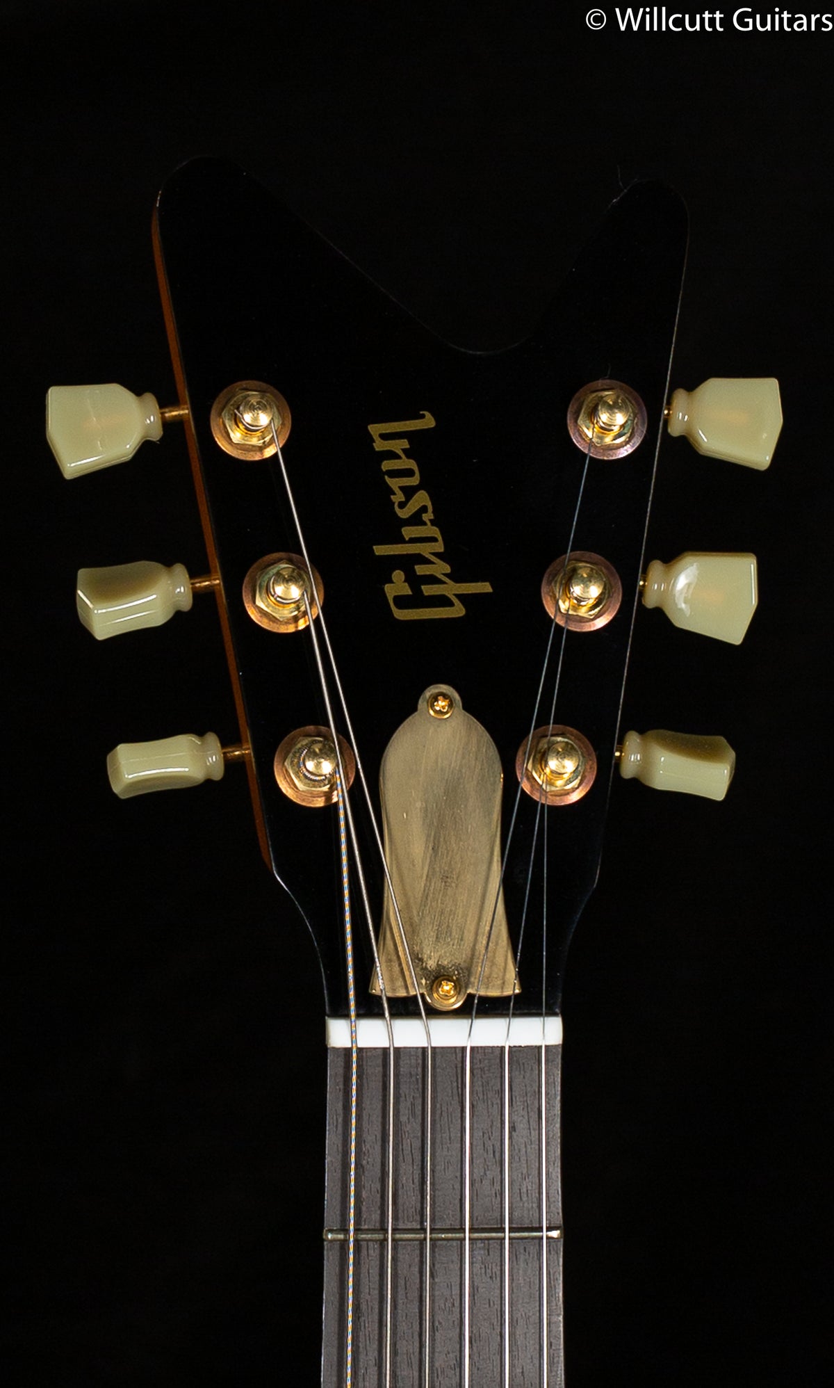 2007 NOS Gibson USA Reverse Flying V LTD Natural