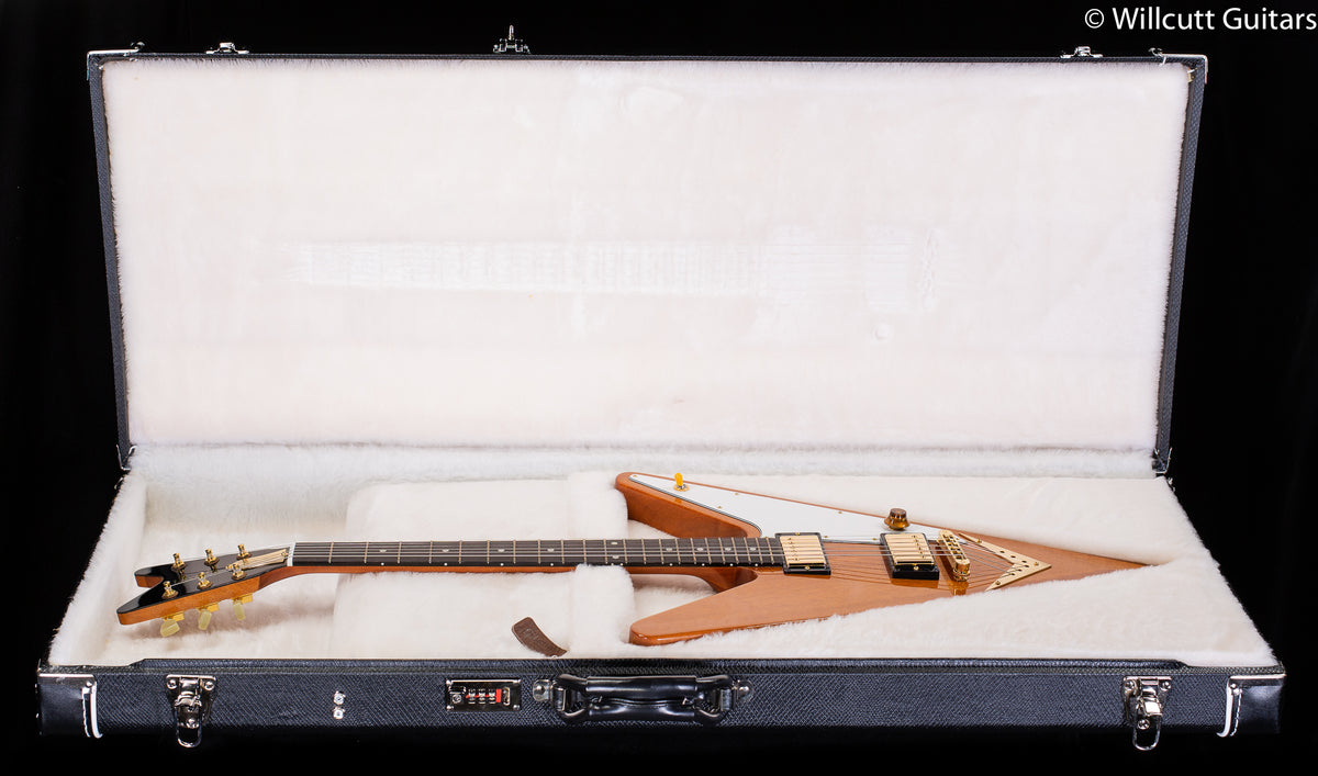 2007 NOS Gibson USA Reverse Flying V LTD Natural