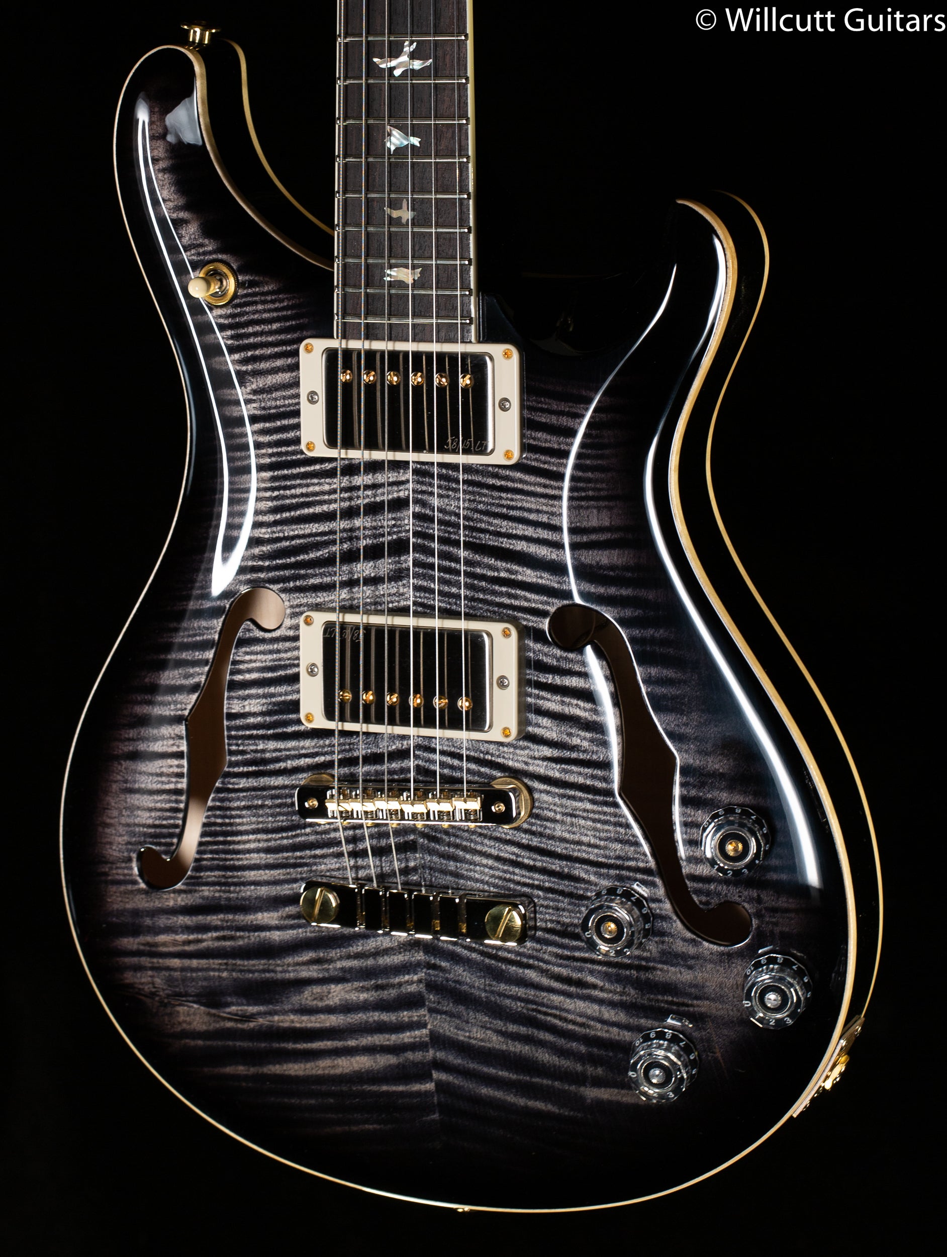2022 PRS McCarty 594 Hollowbody II Charcoal Burst 10 Top