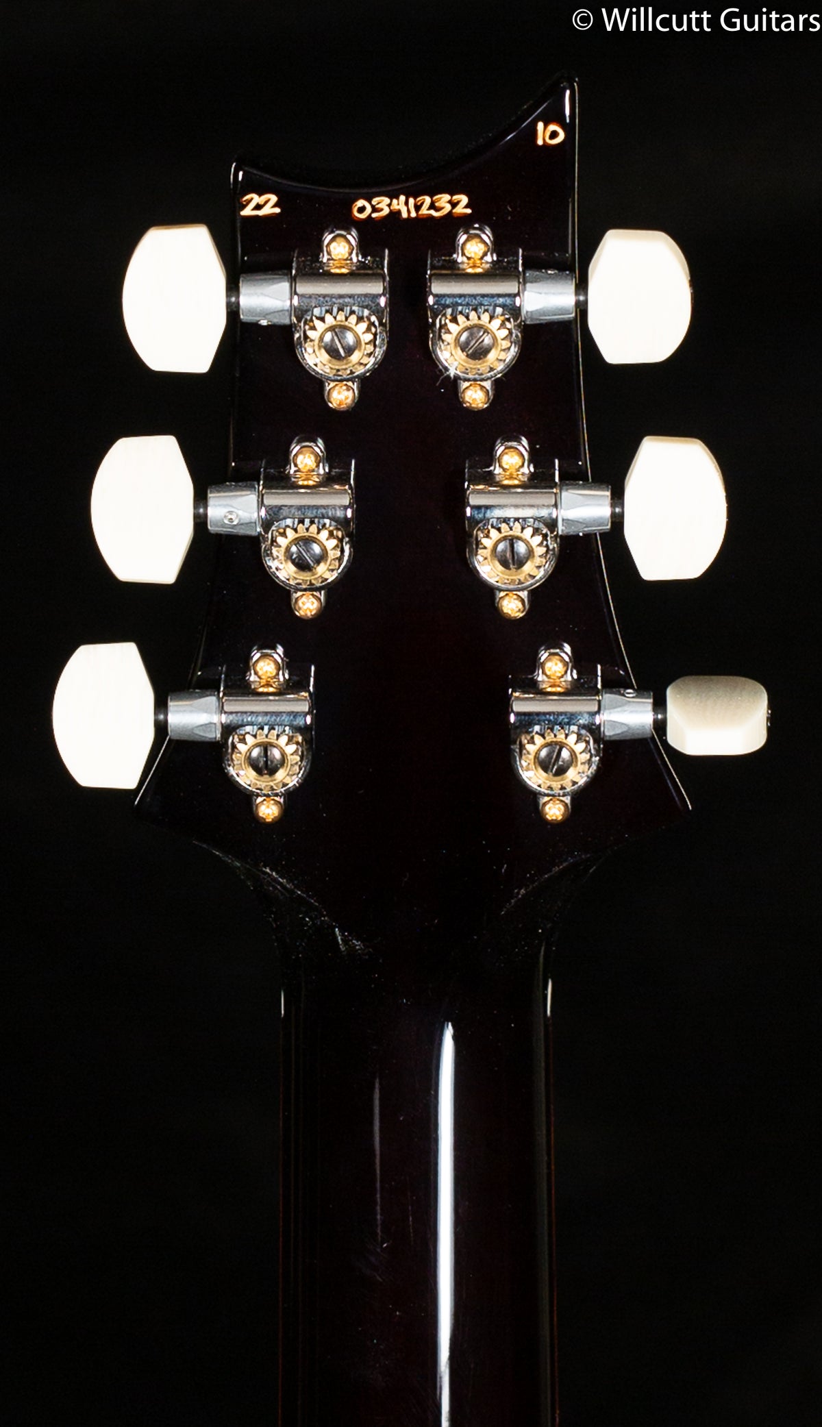 PRS Paul's Guitar Black Gold Burst 10 Top (232)