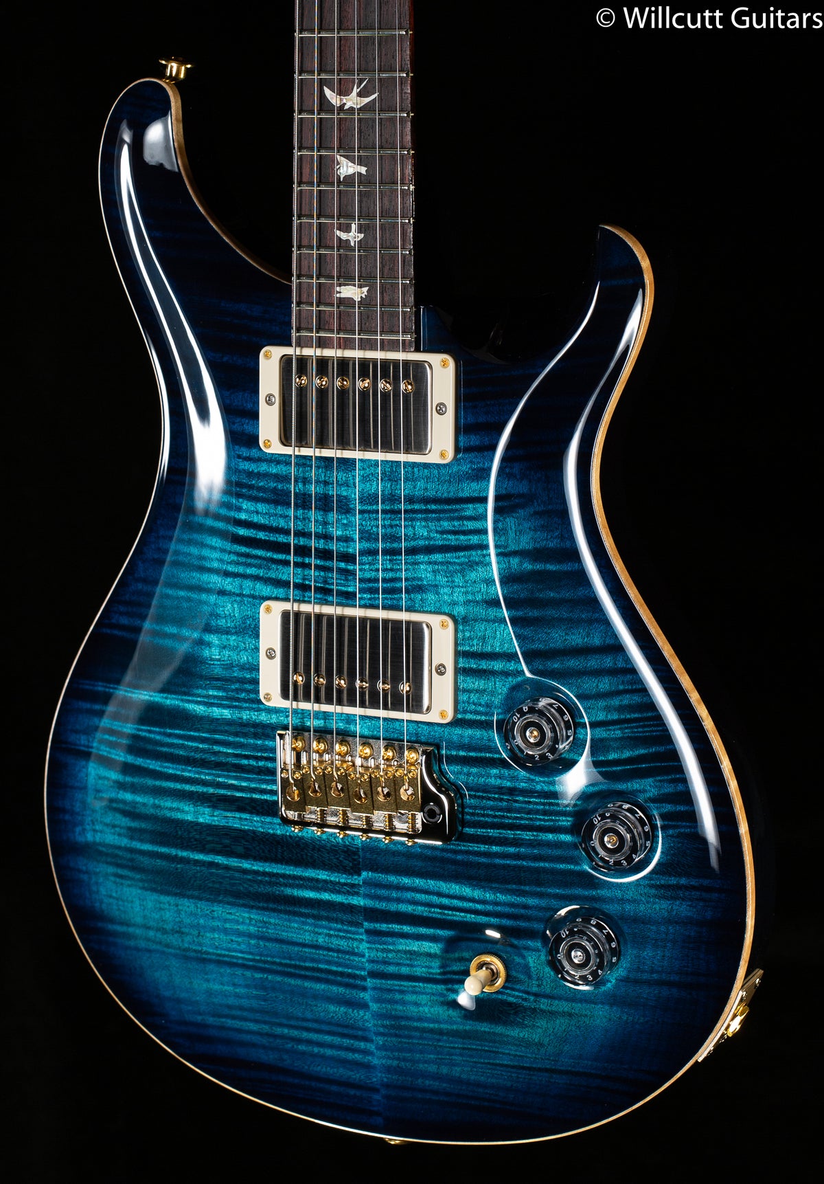 2022 PRS DGT Cobalt Blue 10 Top (517)