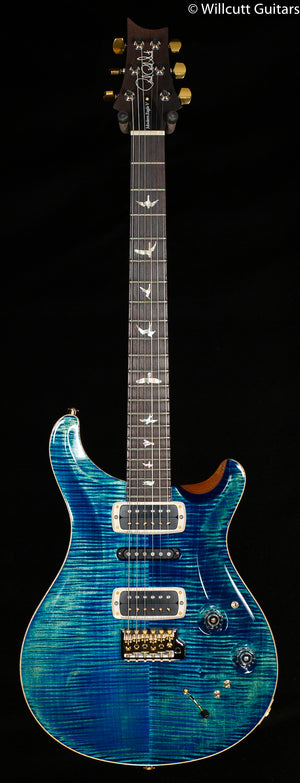 PRS Wood Library Modern Eagle V River Blue Stained Flame Maple Neck (680)