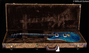 PRS Wood Library Modern Eagle V River Blue Stained Flame Maple Neck (680)