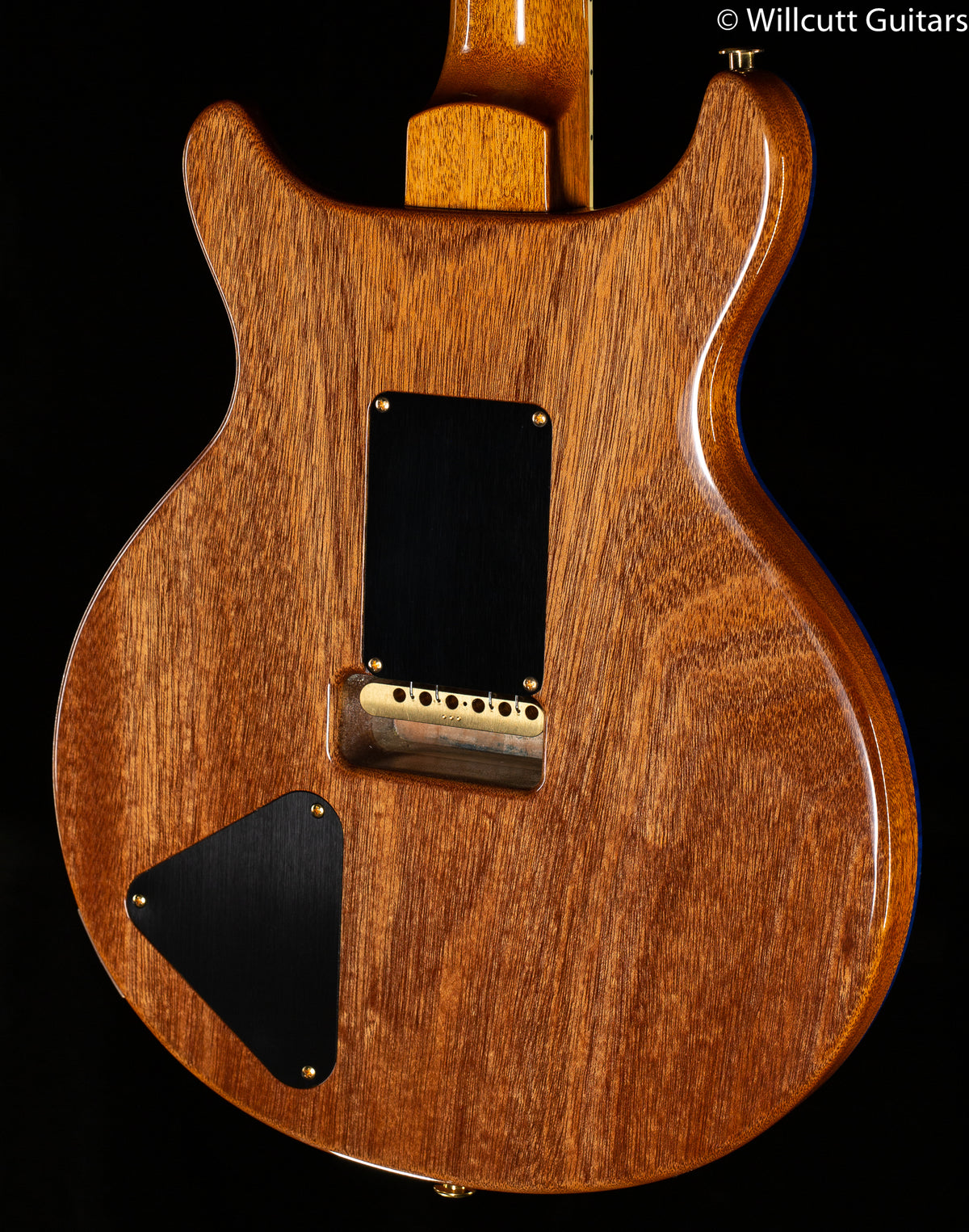 2022 PRS Santana Retro Flame Maple 10 Top Custom Color River Blue/Blue Binding (958)