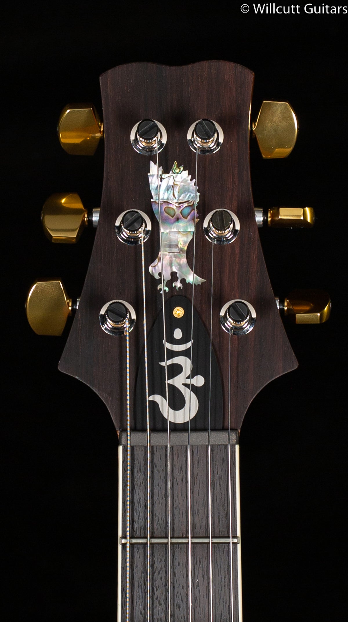 2022 PRS Santana Retro Flame Maple 10 Top Custom Color River Blue/Blue Binding (958)