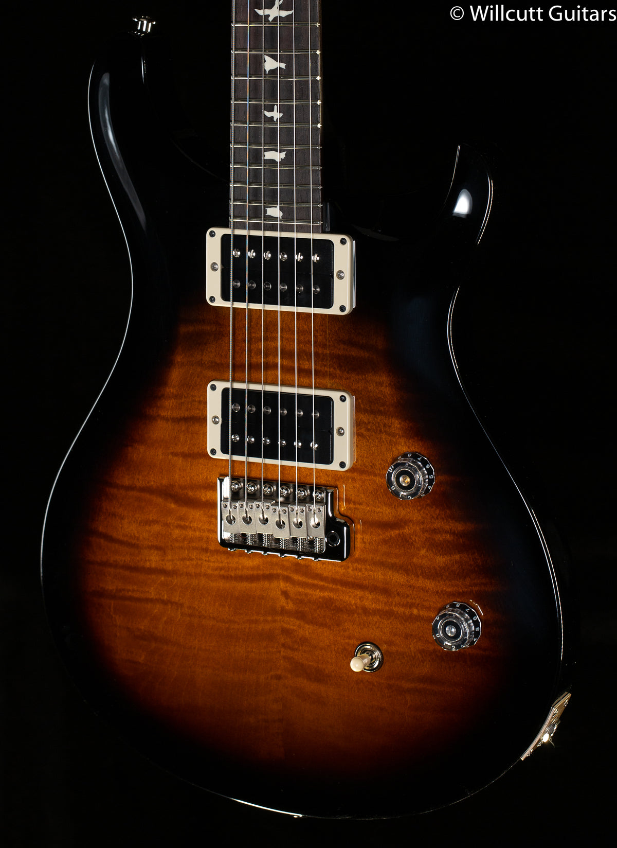 2022 PRS CE 24 Custom Color Black Sunburst (261)