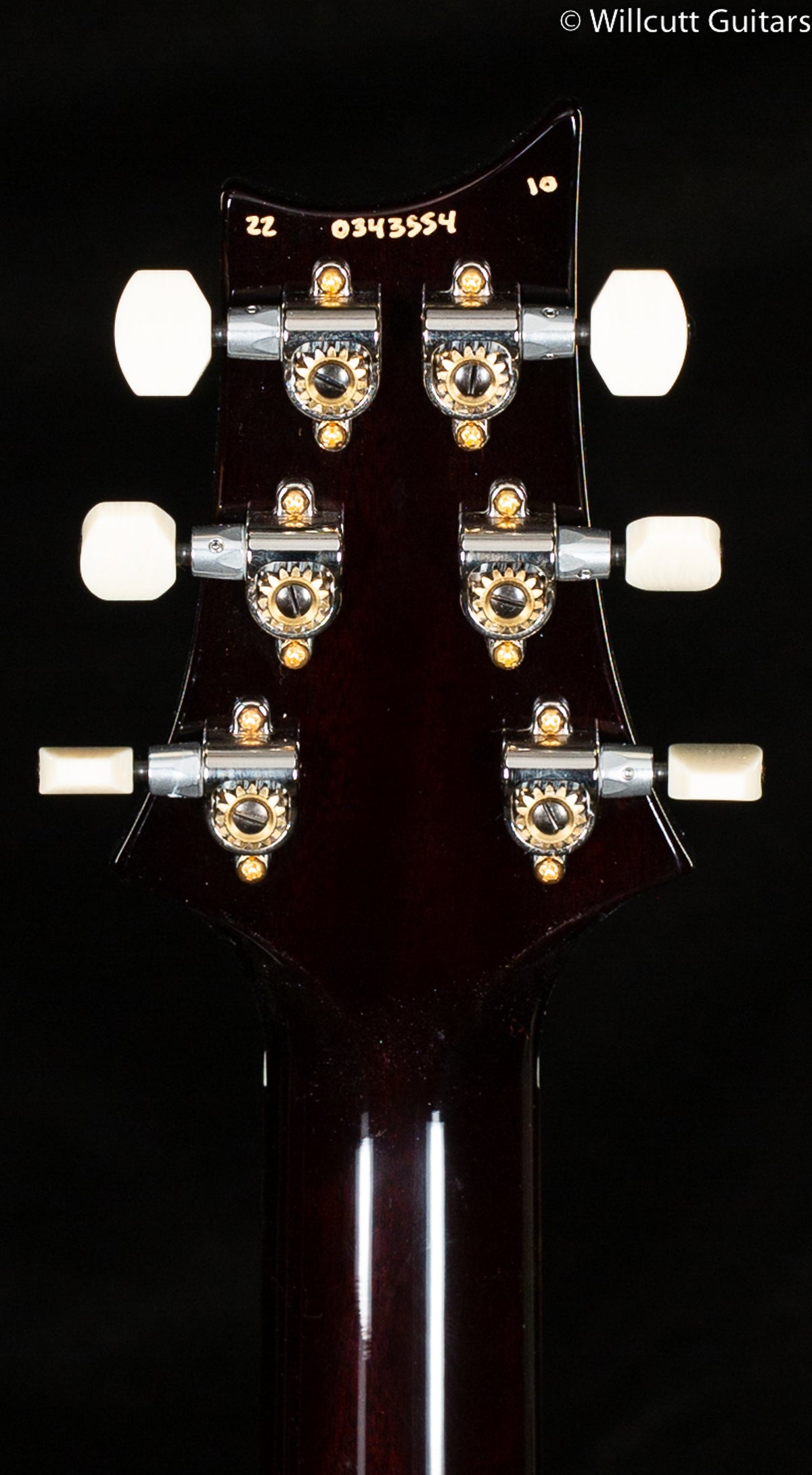 PRS DGT Black Gold Burst 10 Top (554)